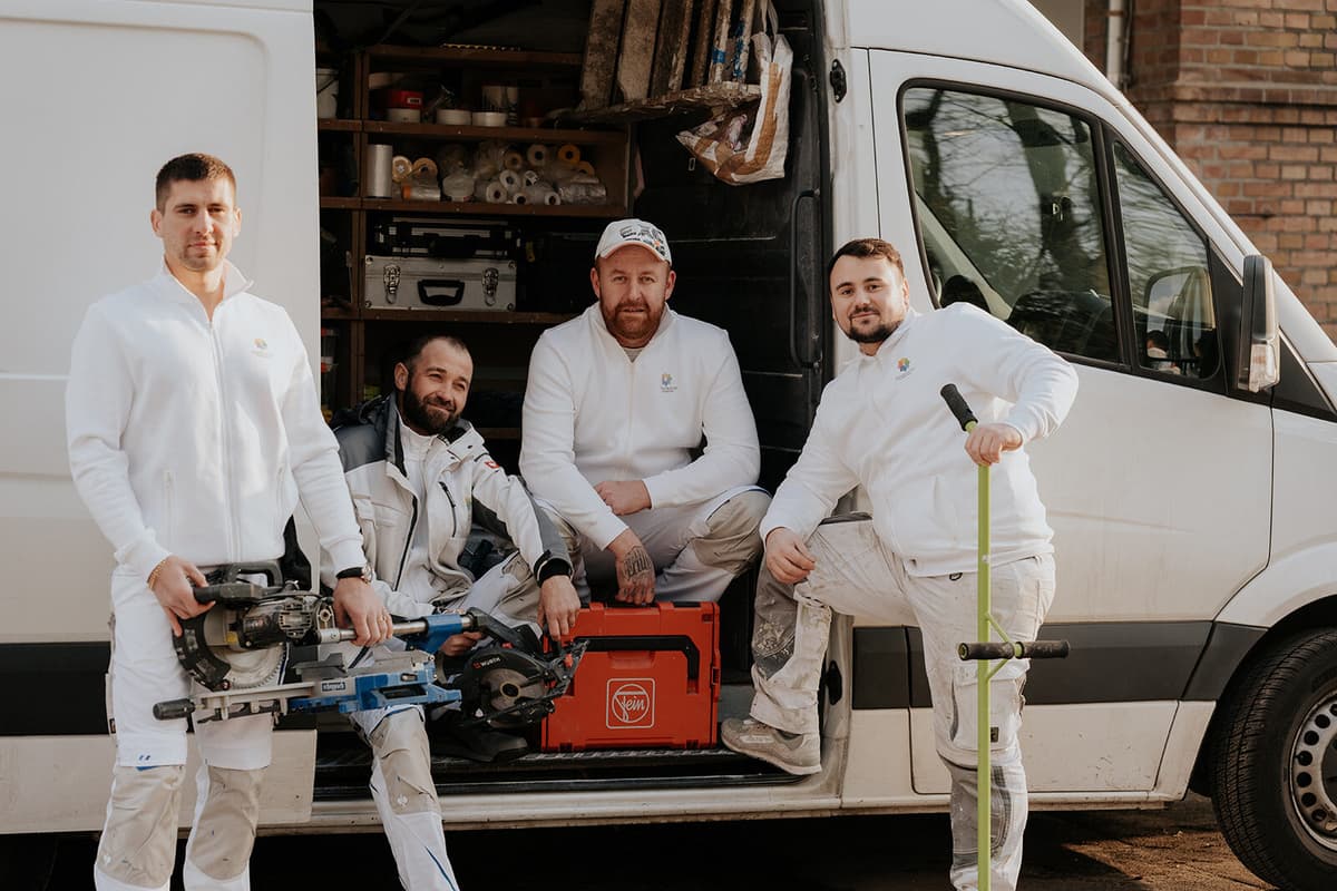 Das Boden-Team von Raumgestaltung Fuhrmann