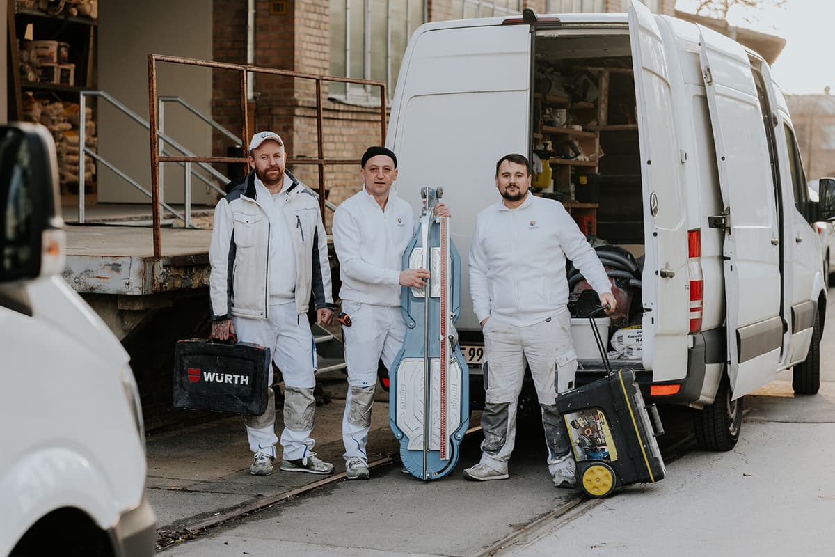 Das Fliesen-Team von Raumgestaltung Fuhrmann
